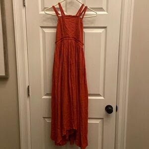 Mia Joy- burnt orange sundress- size 14 girls- nwt